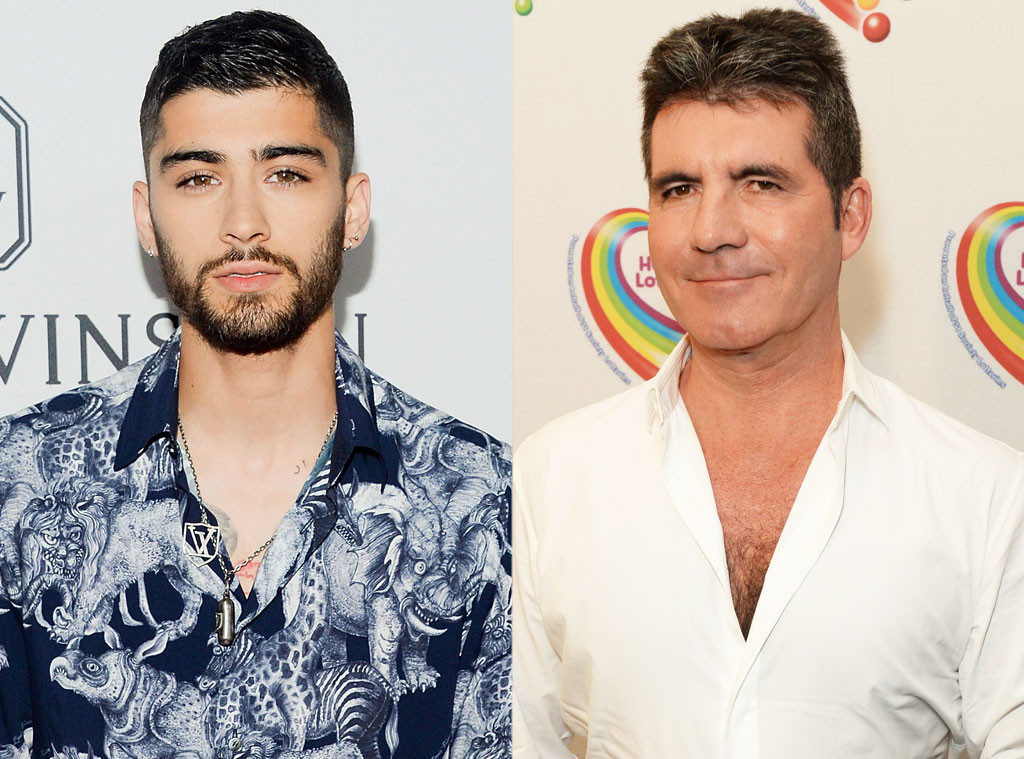 Simon Cowell, Zayn Malik Simon Cowell, Zayn Malik